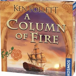 New A Column of Fire: The Game TAK 692650 - Miniature Marvels: Airplane Models & Painted Dice Board Game