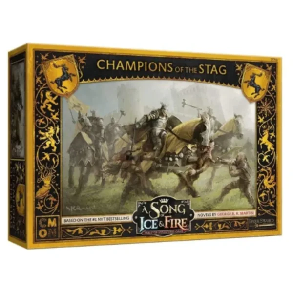 A Song of Ice and Fire - Baratheon: Champions of The Stag - Miniature Marvels: Airplane Models & Painted Dice* Shop All