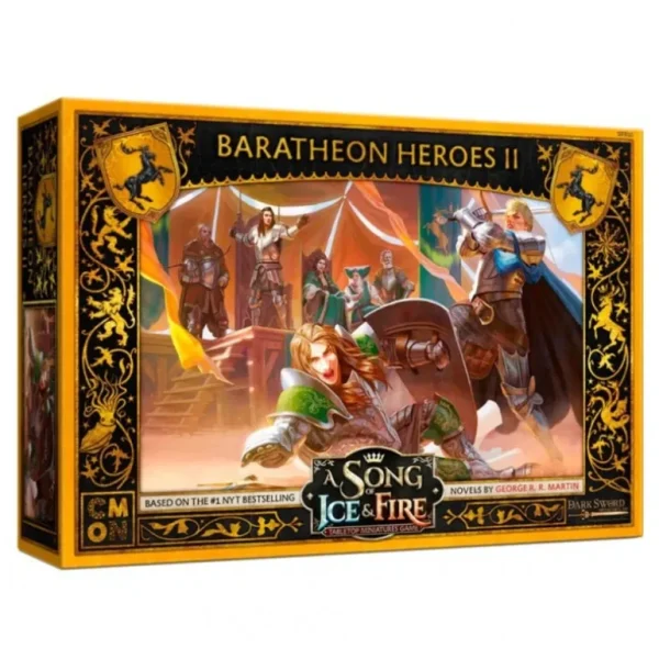A Song of Ice and Fire - Baratheon: Heroes II Box Set - Miniature Marvels: Airplane Models & Painted Dice* Shop All