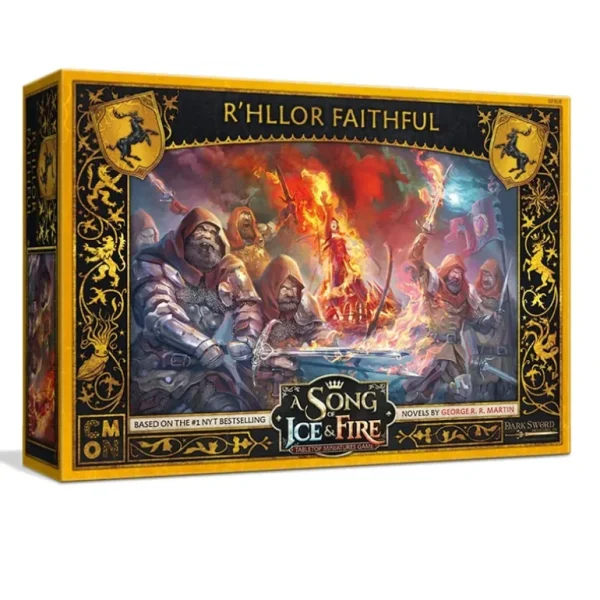 A Song of Ice and Fire - Baratheon: R'hllor Faithful - Miniature Marvels: Airplane Models & Painted Dice* Shop All