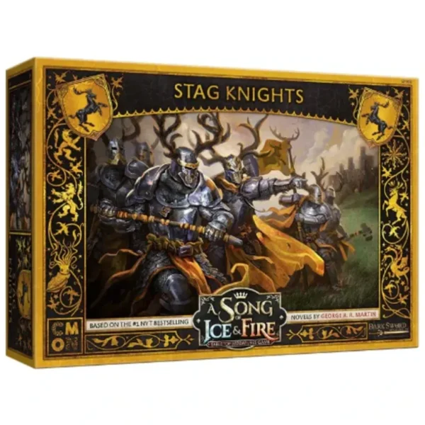 A Song of Ice and Fire - Baratheon: Stag Knights - Miniature Marvels: Airplane Models & Painted Dice* Shop All