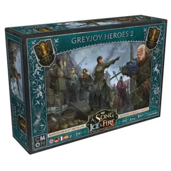 A Song of Ice and Fire - Greyjoy: Heroes 2 - Miniature Marvels: Airplane Models & Painted Dice* Shop All