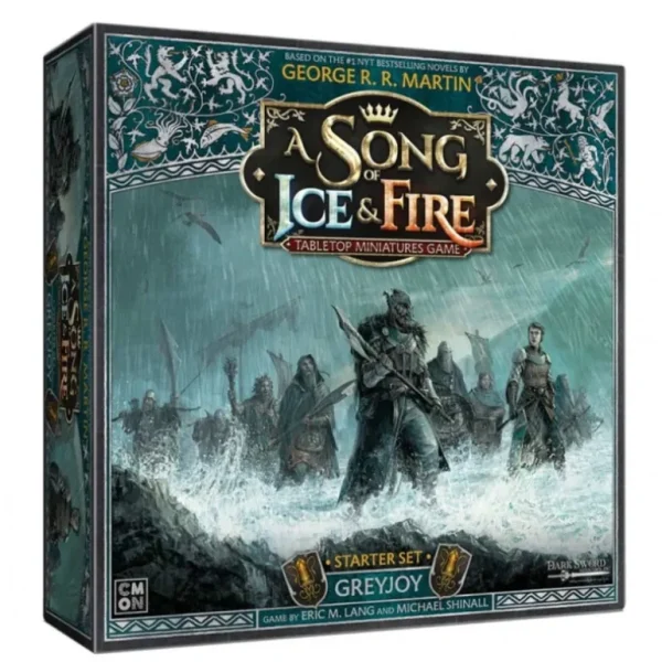 A Song of Ice and Fire - Greyjoy: Starter Set - Miniature Marvels: Airplane Models & Painted Dice* Shop All