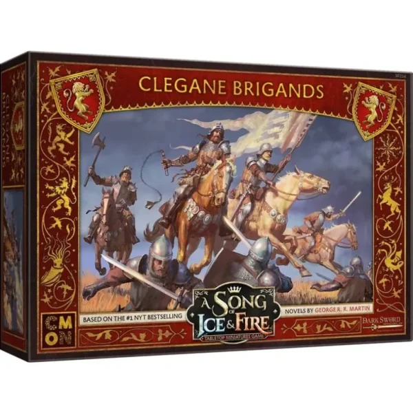 A Song of Ice and Fire - Lannister: Clegane Brigands - Miniature Marvels: Airplane Models & Painted Dice* Shop All