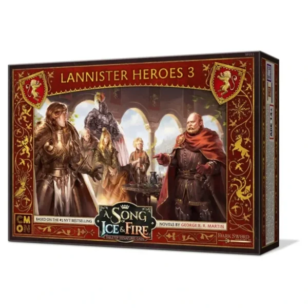 A Song of Ice and Fire - Lannister: Heroes 3 - Miniature Marvels: Airplane Models & Painted Dice* Shop All