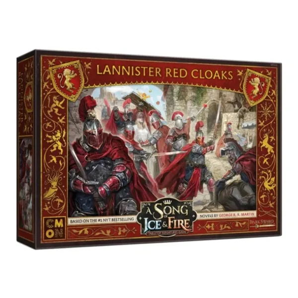 A Song of Ice and Fire - Lannister: Red Cloaks - Miniature Marvels: Airplane Models & Painted Dice* Shop All
