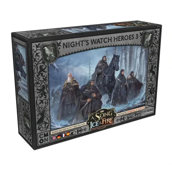 A Song of Ice and Fire - Night's Watch: Heroes 3 - Miniature Marvels: Airplane Models & Painted Dice* Shop All