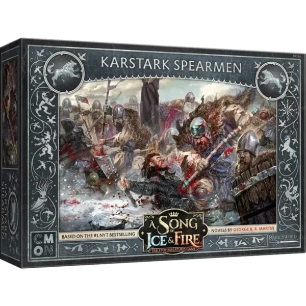 A Song of Ice and Fire - Stark: House Karstark Spearmen - Miniature Marvels: Airplane Models & Painted Dice* Shop All