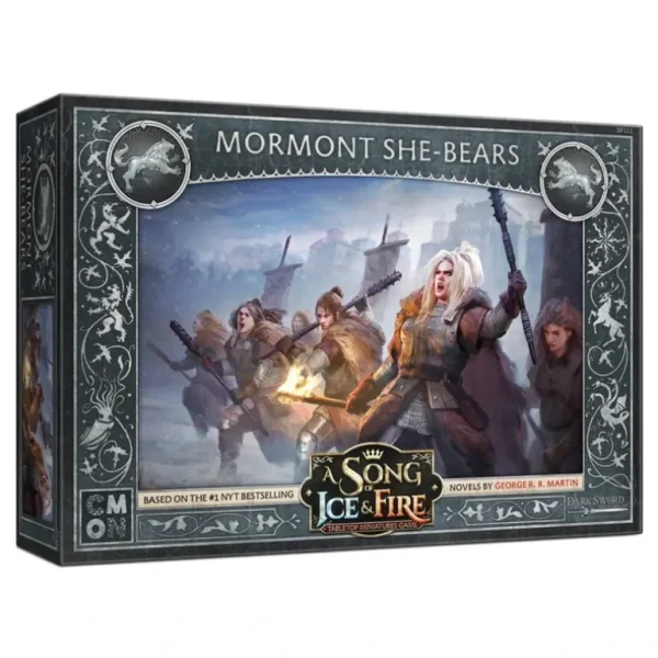 A Song of Ice and Fire - Stark: Mormont She-Bears - Miniature Marvels: Airplane Models & Painted Dice* Shop All