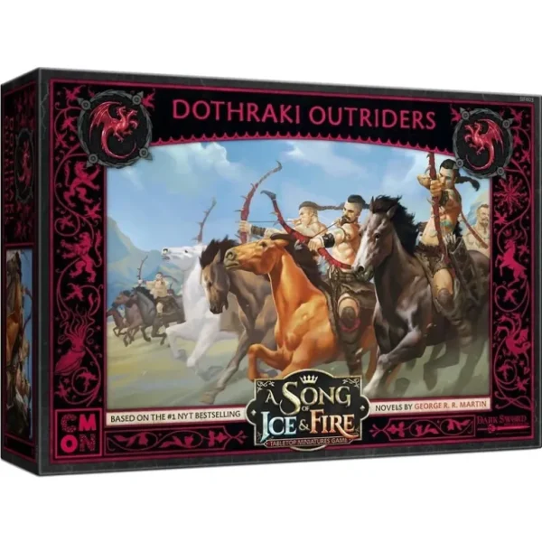 A Song of Ice and Fire - Targaryen: Dothraki Outriders - Miniature Marvels: Airplane Models & Painted Dice* Shop All