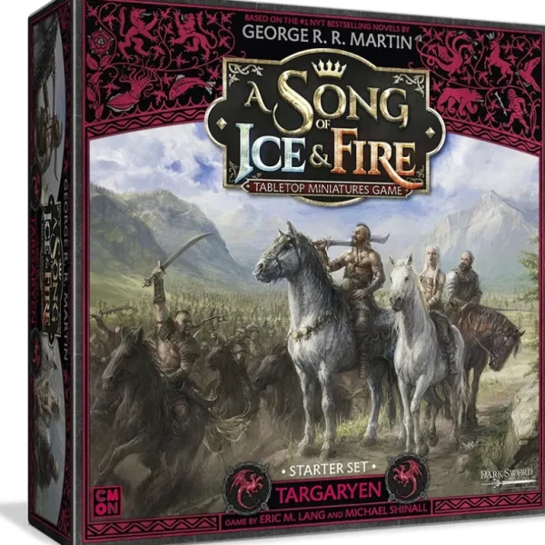 A Song of Ice and Fire - Targaryen: Starter Set - Miniature Marvels: Airplane Models & Painted Dice* Shop All