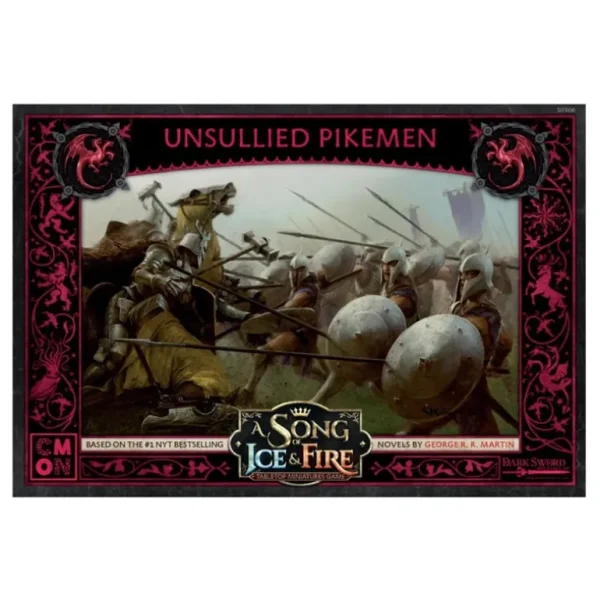 A Song of Ice and Fire - Targaryen: Unsullied Pikemen - Miniature Marvels: Airplane Models & Painted Dice* Shop All