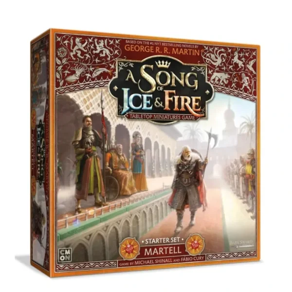 A Song of Ice and Fire: Martell Starter Set - Miniature Marvels: Airplane Models & Painted Dice* Shop All