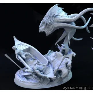 New Aboleth Shipwreck - Miniature Marvels: Airplane Models & Painted Dice Miniature