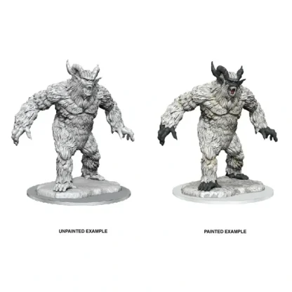 Abominable Yeti: D&D Nolzur's Marvelous Miniatures WZK 90433 - Miniature Marvels: Airplane Models & Painted Dice* Miniature