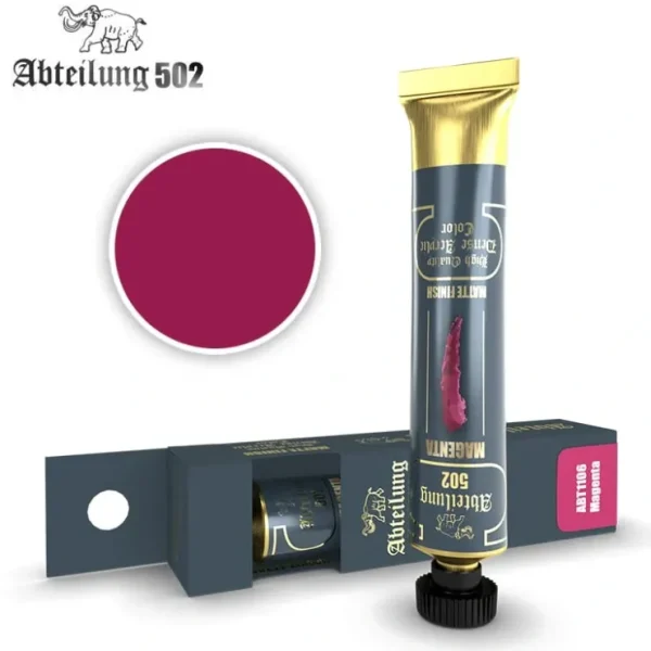 Flash Sale Abteilung 502: Acrylic Tube - Magenta LTG AK-ABT1106 - Miniature Marvels: Airplane Models & Painted Dice Paint