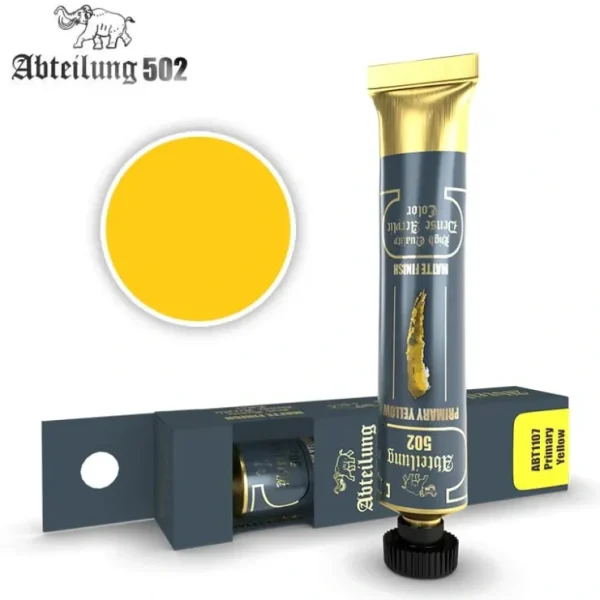 Flash Sale Abteilung 502: Acrylic Tube - Primary Yellow LTG AK-ABT1107 - Miniature Marvels: Airplane Models & Painted Dice Paint