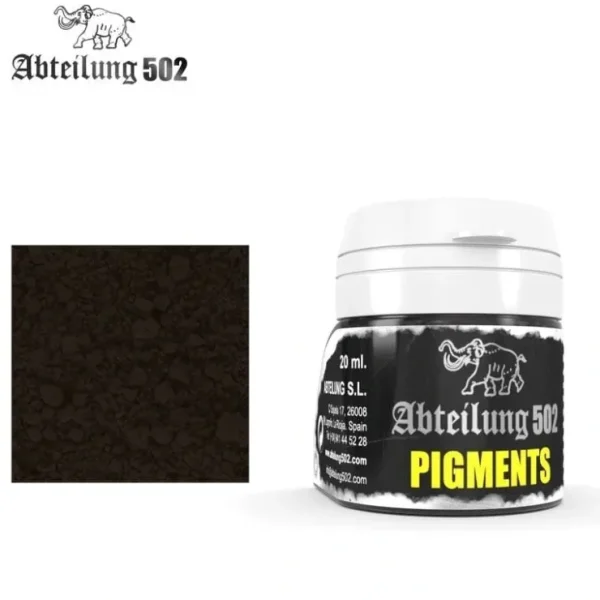 Cheap Abteilung 502: Pigments - Burned Grease LTG AK-ABTP040 - Miniature Marvels: Airplane Models & Painted Dice Paint