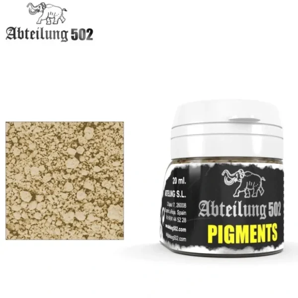 Best Abteilung 502: Pigments - Desert Sand LTG AK-ABTP417 - Miniature Marvels: Airplane Models & Painted Dice Paint