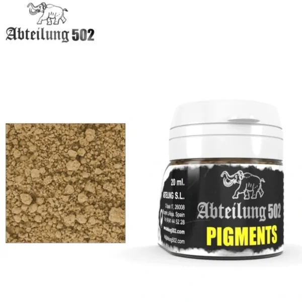 Flash Sale Abteilung 502: Pigments - Gulf War Sand LTG AK-ABTP037 - Miniature Marvels: Airplane Models & Painted Dice Paint