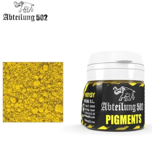 Flash Sale Abteilung 502: Pigments - Sulfur Yellow LTG AK-ABTPF617 - Miniature Marvels: Airplane Models & Painted Dice Paint