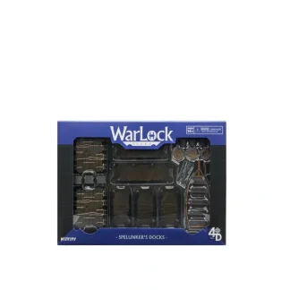Flash Sale Accessory - Spelunker's Docks: WarLock Tiles - WizKids 4D Settings WZK 16541 - Miniature Marvels: Airplane Models & Painted Dice Miniature