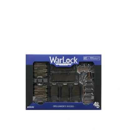 Flash Sale Accessory - Spelunker's Docks: WarLock Tiles - WizKids 4D Settings WZK 16541 - Miniature Marvels: Airplane Models & Painted Dice Miniature