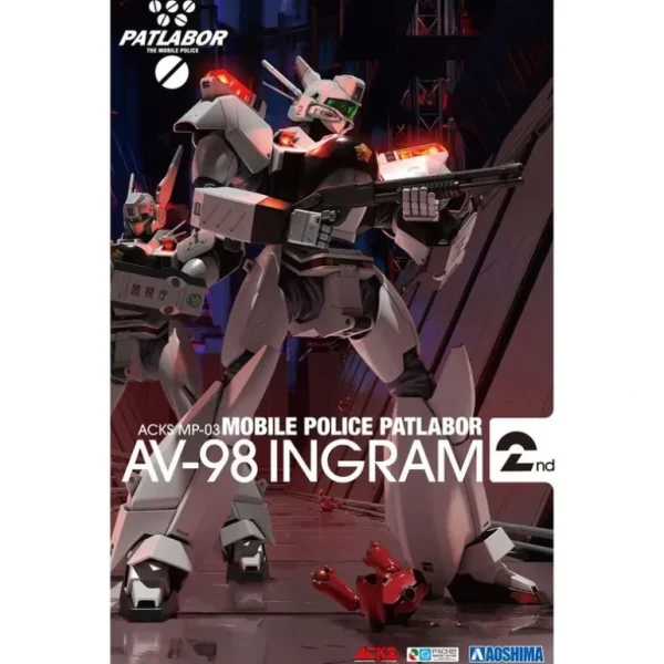 1/43 ACKS MP-03 Series Mobile Police Patlabor AV-98 Ingram Unit 2 LTG AOS-05759 - Miniature Marvels: Airplane Models & Painted Dice* Shop All