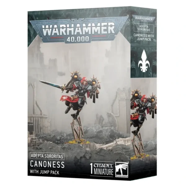 ADEPTA SORORITAS: CANONESS W/JUMP PACK - Miniature Marvels: Airplane Models & Painted Dice* Shop All