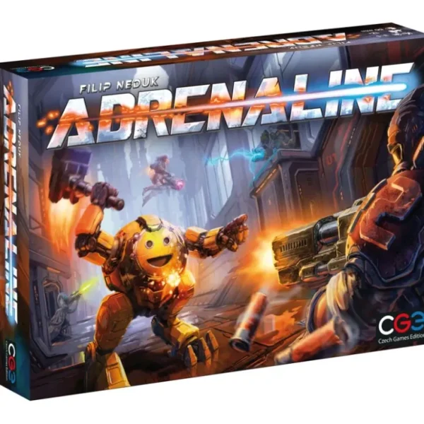 Flash Sale Adrenaline CGE 00037 - Miniature Marvels: Airplane Models & Painted Dice Board Game