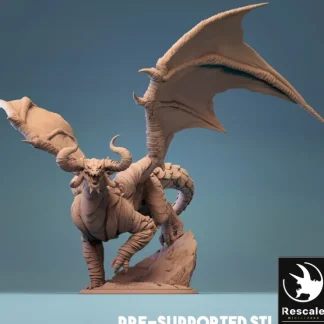 Hot Adult Cloud Dragon - Miniature Marvels: Airplane Models & Painted Dice Miniature