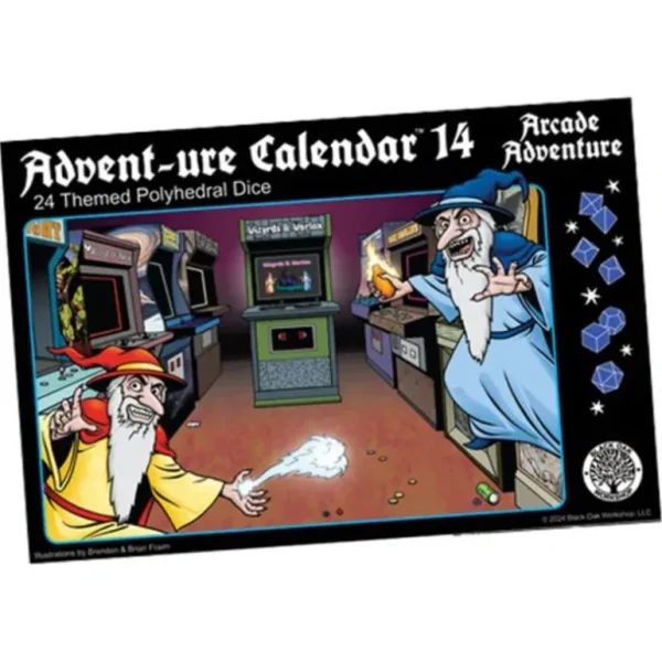 Advent-ure Calendar 14: Arcade Adventure - Miniature Marvels: Airplane Models & Painted Dice* Shop All