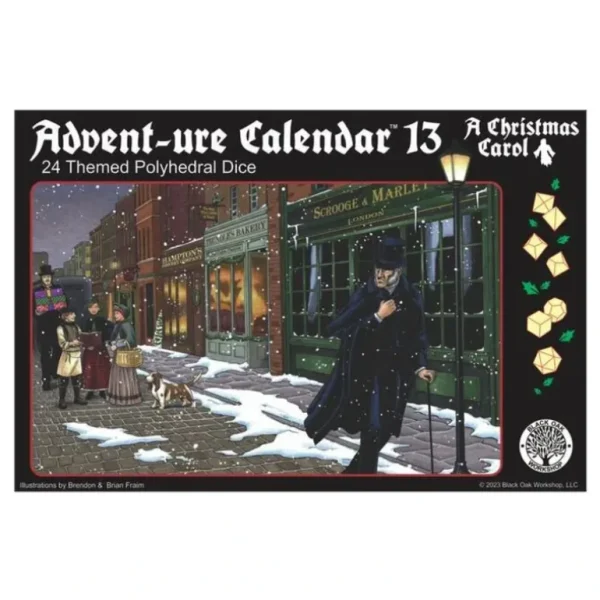 Advent-ure Calendar 13: Christmas Carol - Miniature Marvels: Airplane Models & Painted Dice* Shop All