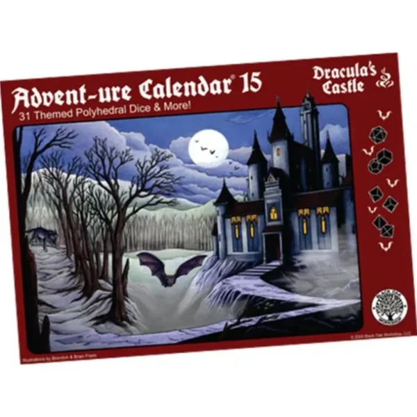 Advent-ure Calendar 15: Dracula's Castle - Miniature Marvels: Airplane Models & Painted Dice* Shop All