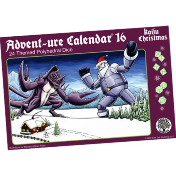 Advent-ure Calendar 16: Kaiju Christmas - Miniature Marvels: Airplane Models & Painted Dice* Shop All