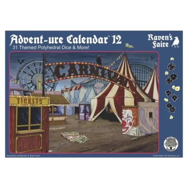 Advent-ure Calendar 12: Raven's Faire - Miniature Marvels: Airplane Models & Painted Dice* Shop All