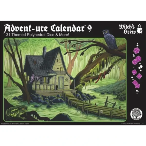 Advent-ure Calendar 9: Witch's Brew - Miniature Marvels: Airplane Models & Painted Dice* Shop All