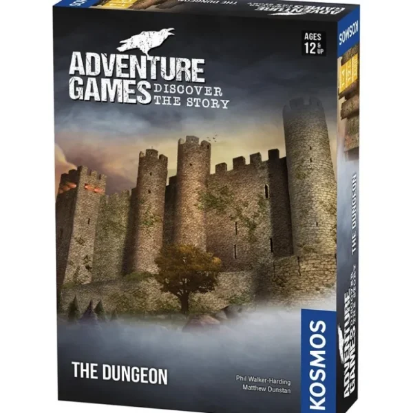 New Adventure Games: The Dungeon TAK 695088 - Miniature Marvels: Airplane Models & Painted Dice Board Game