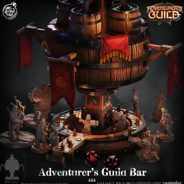 Adventurer's Guild Bar - Miniature Marvels: Airplane Models & Painted Dice* Shop All