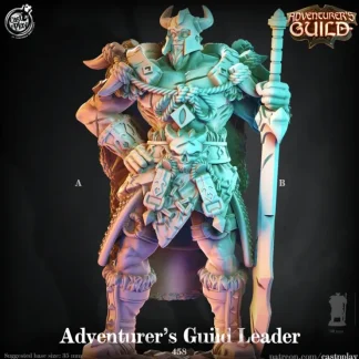 Clearance Adventurer's Guild Leader - Miniature Marvels: Airplane Models & Painted Dice Miniature
