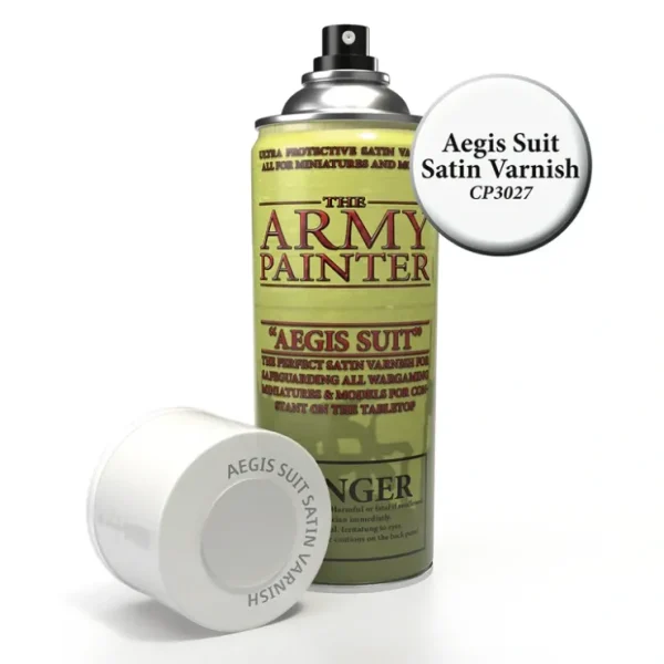 Discount Aegis Suit Satin Varnish: Colour Primers TAP CP3027 - Miniature Marvels: Airplane Models & Painted Dice Paint