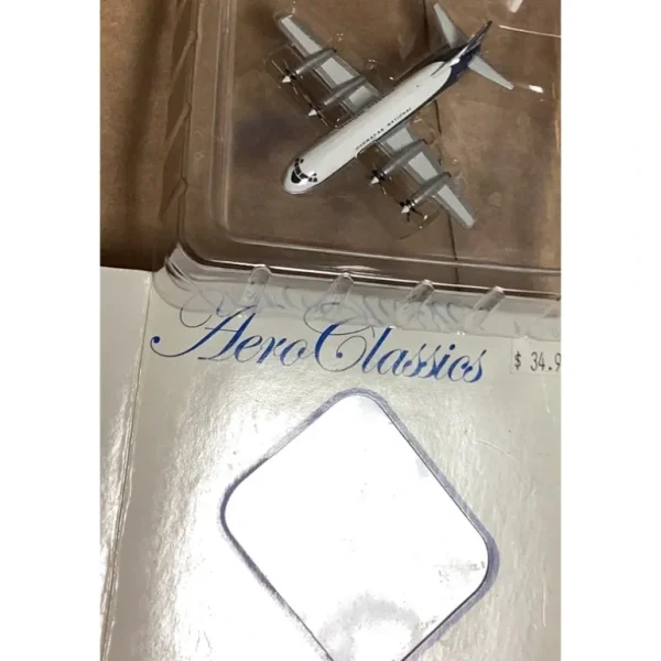 Aero Classics 1:400 Overseas National L-188 - Miniature Marvels: Airplane Models & Painted Dice* Airplane Model
