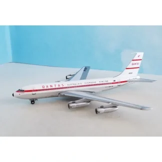 Aero Classics 1:400 Qantas Boeing 707 EBF - Miniature Marvels: Airplane Models & Painted Dice* Airplane Model