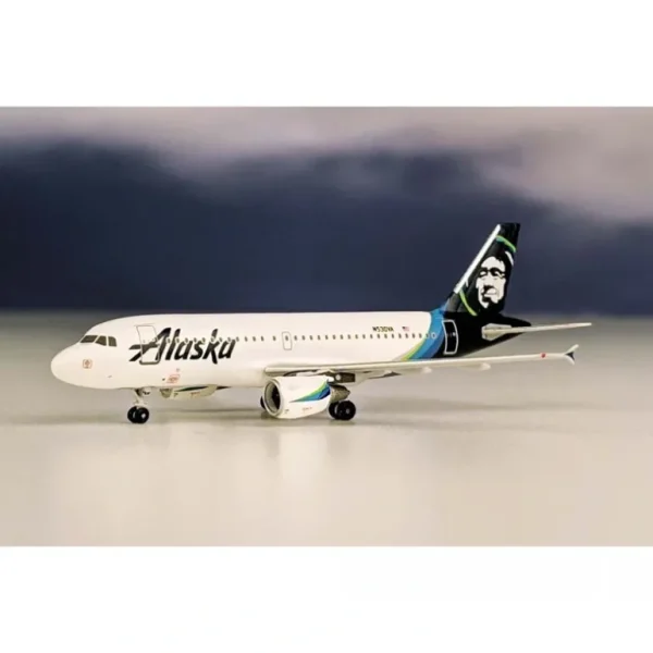 Aero Classics AC419530 1:400 Alaska Airlines Airbus A319 N530VA - Miniature Marvels: Airplane Models & Painted Dice* Airplane Model