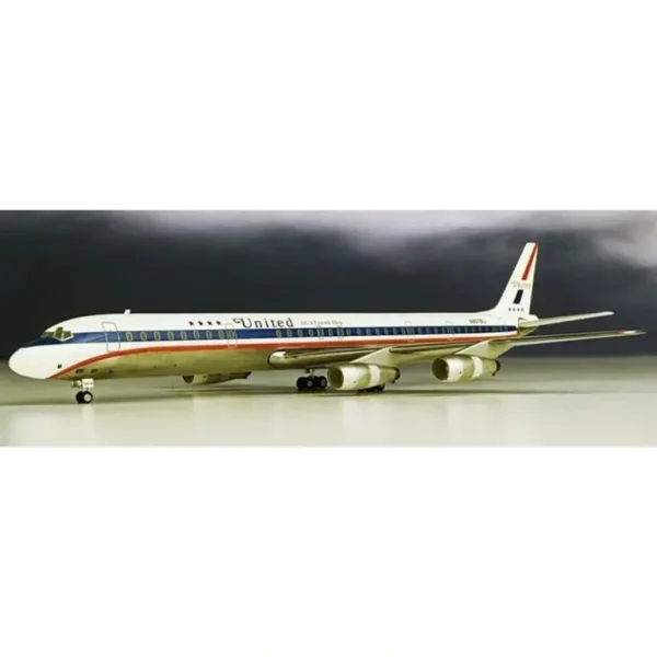 Aero Classics AC219550A 1:200 United Airlines DC-8-61 N8078U - Miniature Marvels: Airplane Models & Painted Dice* Airplane Model