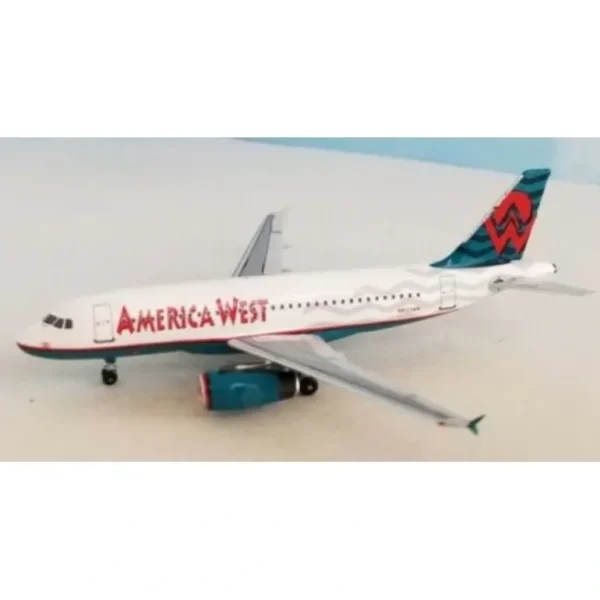 Aero Classics BBX41611 1:400 America West Airbus A319 - Miniature Marvels: Airplane Models & Painted Dice* Airplane Model