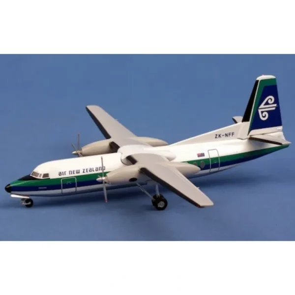 Aero Classics WM219847 1:200 Air New Zealand Fokker F-27 - Miniature Marvels: Airplane Models & Painted Dice* Shop All