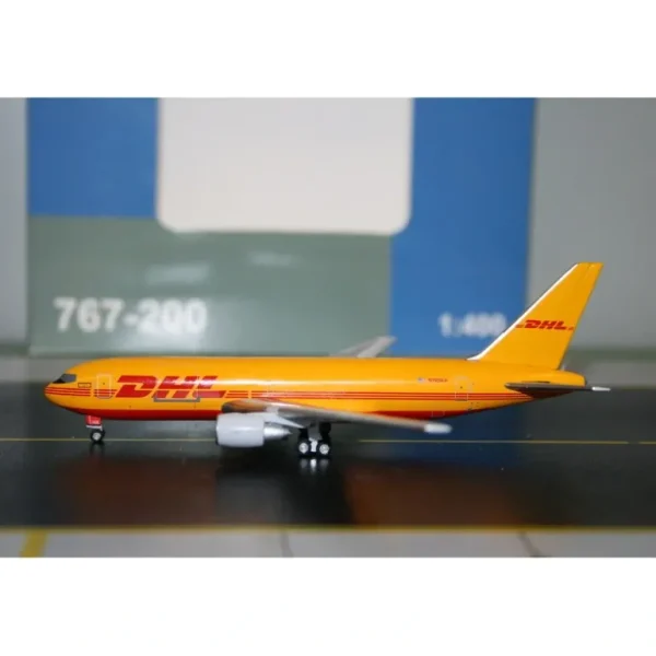 AeroClassics AC419573 1:400 DHL Boeing 767-200 N769AX - Miniature Marvels: Airplane Models & Painted Dice* Airplane Model