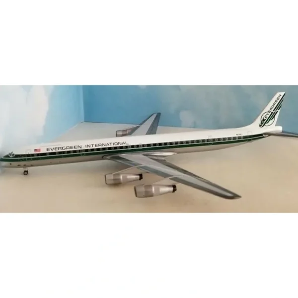 AeroClassics AC219909 1:200 Evergreen International Douglas DC-8-30 N810EV - Miniature Marvels: Airplane Models & Painted Dice* Airplane Model