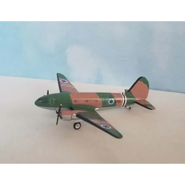 AeroClassics AC411358 1:400 Israel Air Force C-46 #1701 - Miniature Marvels: Airplane Models & Painted Dice* Airplane Model